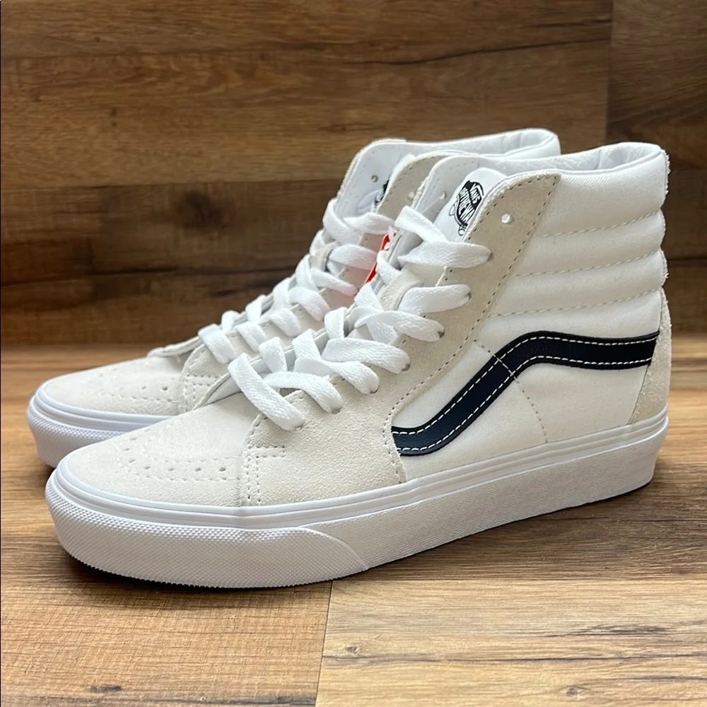 Vans White High-Top Sneakers BRAND NEW